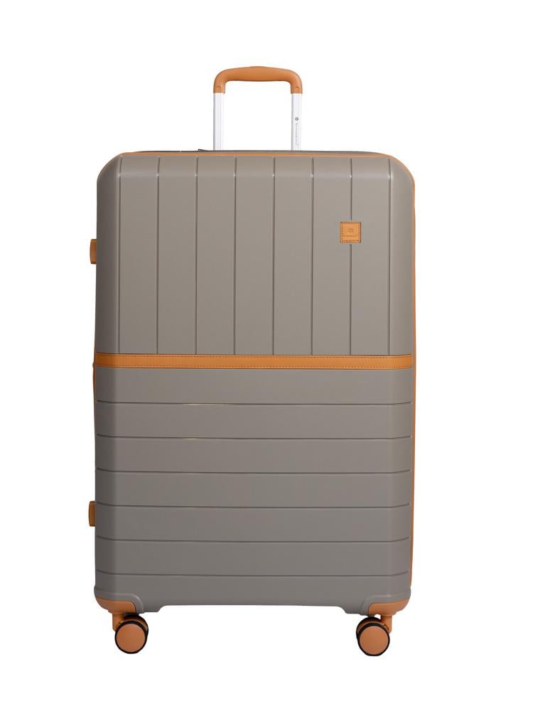 Чемодан большой Snowbal49403 полипропилен L Серый