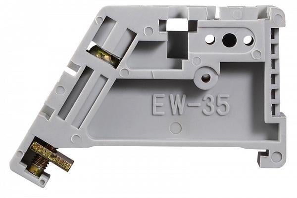 Фиксатор для наборных клемм АСКО-Укрем EW-35 на DIN-рейке (A0130030007)