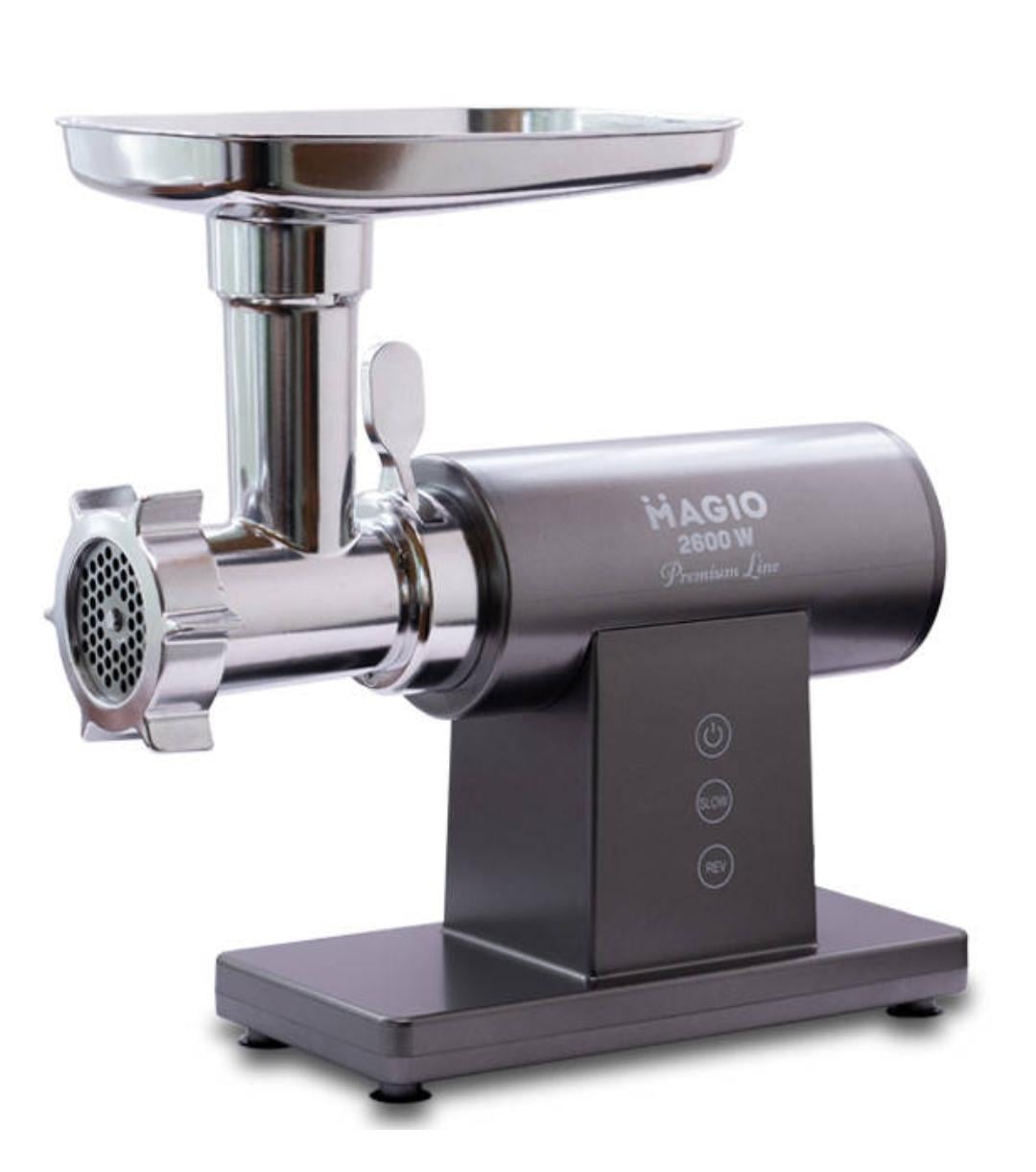 М'ясорубка електрична Magio MG-271 2600 Вт Сталевий (MG-271)