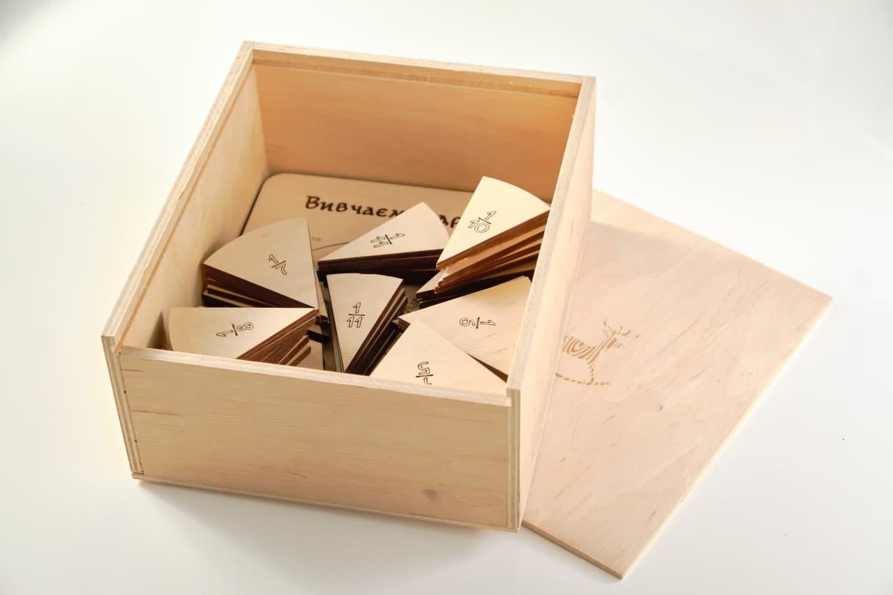 Набор Зробив Тато "Вивчаємо дроби" (RZ0004) - фото 2