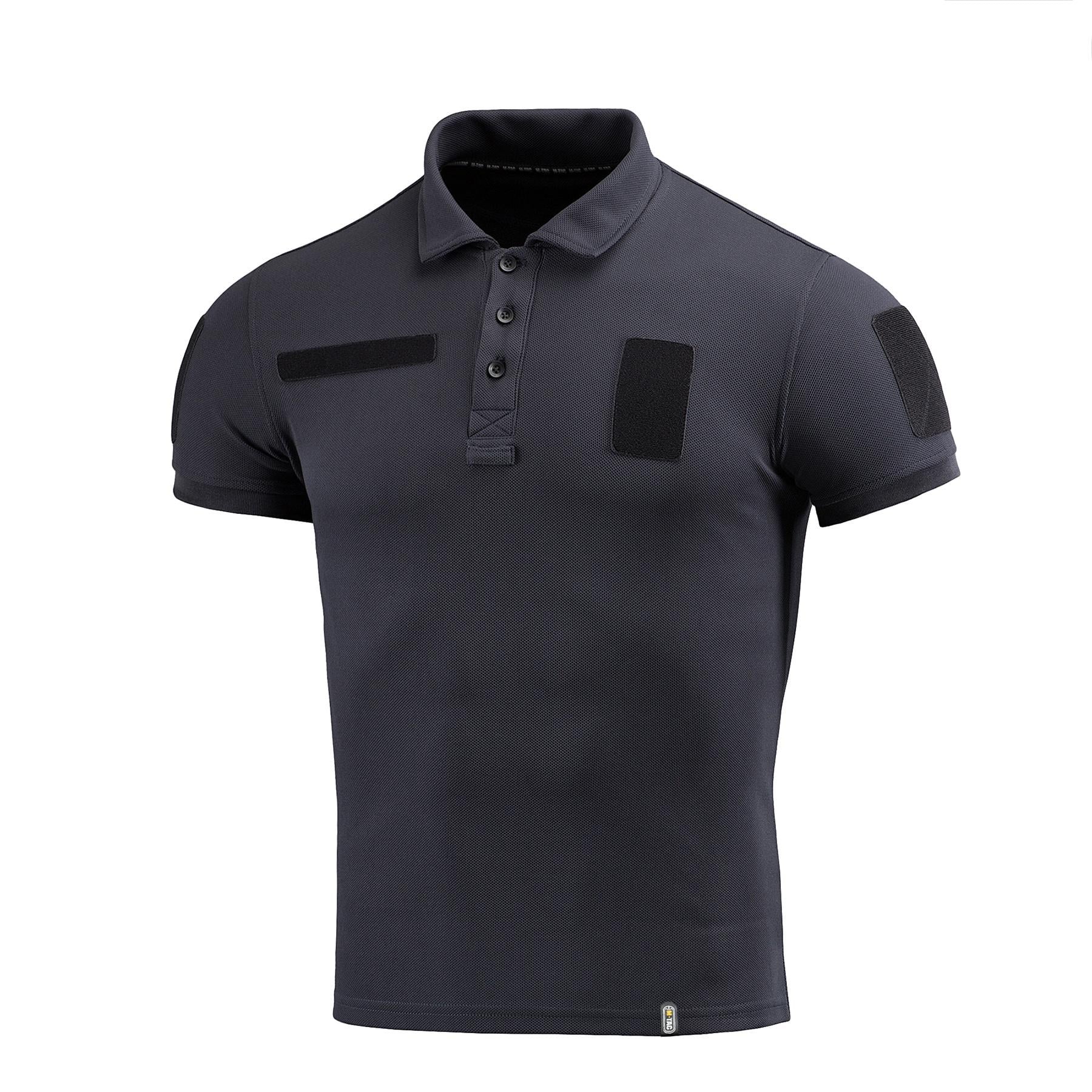 Футболка поло M-Tac тактичне Polyester L Dark Navy Blue
