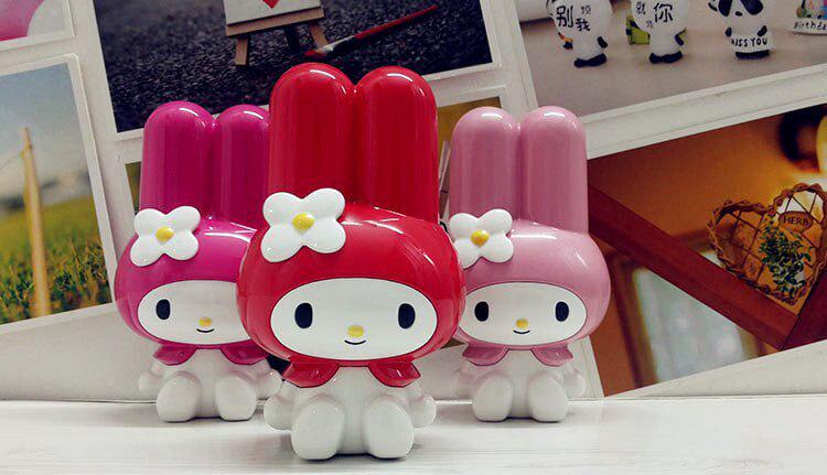 Зарядка портативная Hello Kitty подарочная 10000 mAh Розовый - фото 6