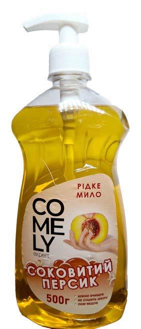 Мыло жидкое Comely Сочный персик дозатор 500 г (11550)