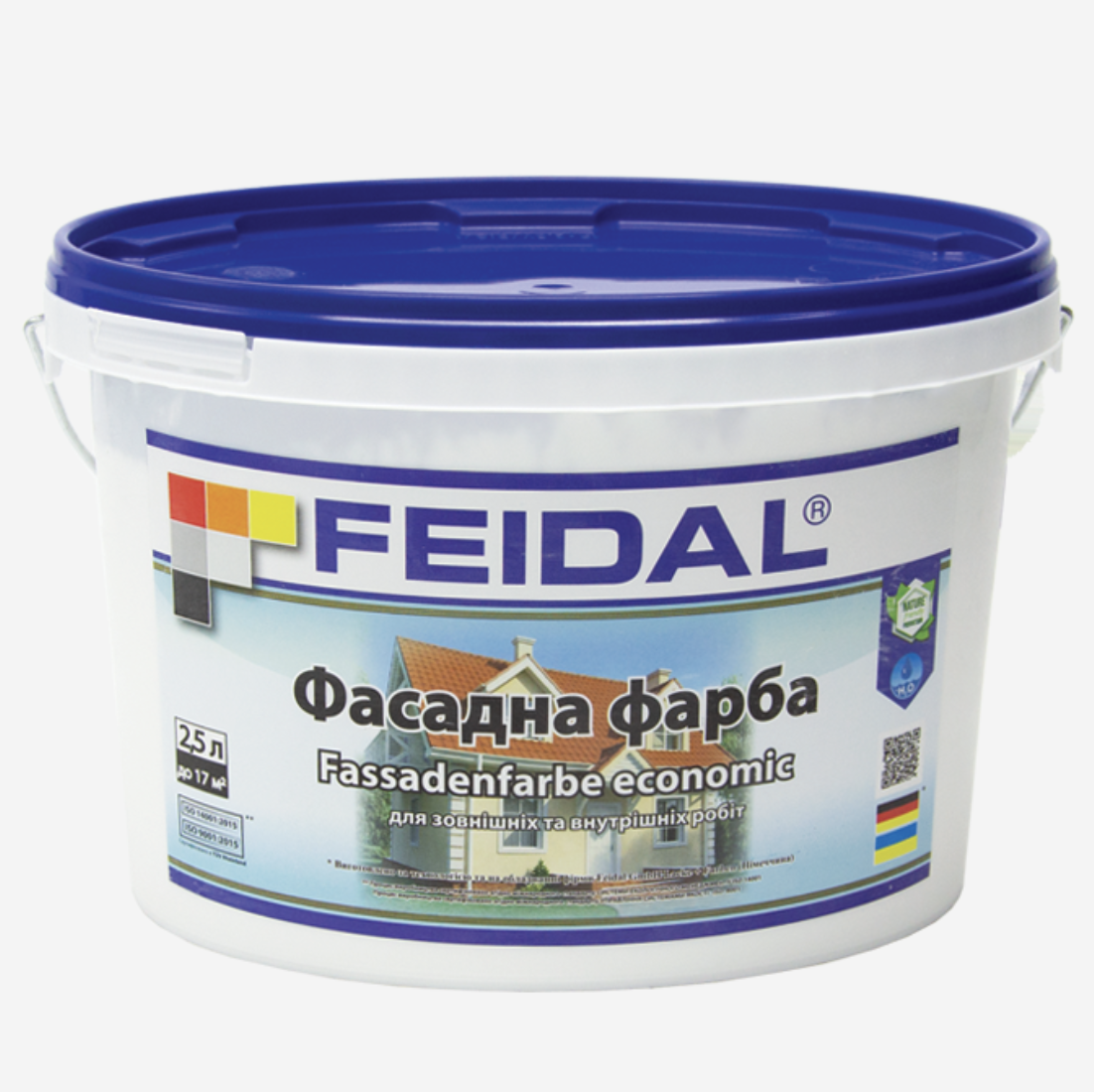 Фарба фасадна Feidal Fassaden Farbe economic 2,5 л (27581816) - фото 1