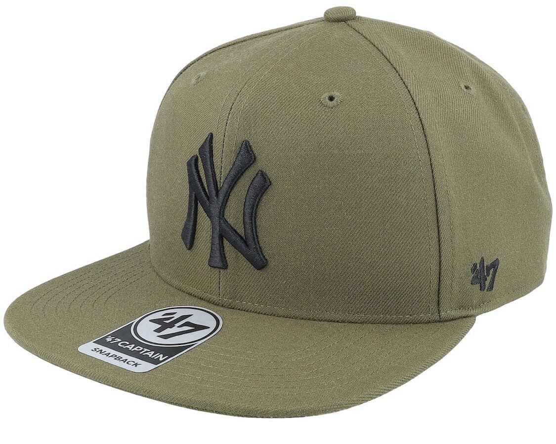 Кепка 47 Brand NEW YORK YANKEES BALLPARK CAMO Оливковый/Хаки (OSFA B-BCAMO17WBP-SW)
