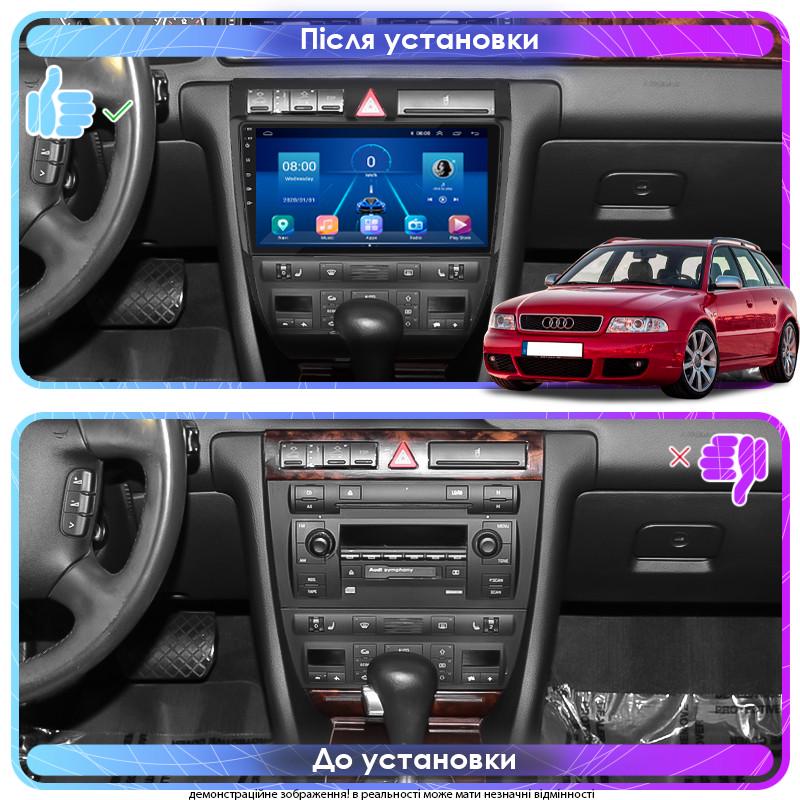 Магнитола штатная 9" Lesko для Audi RS 6 I C5 2002-2006 6/128Gb 4G Wi-Fi GPS Top (1812533164) - фото 3