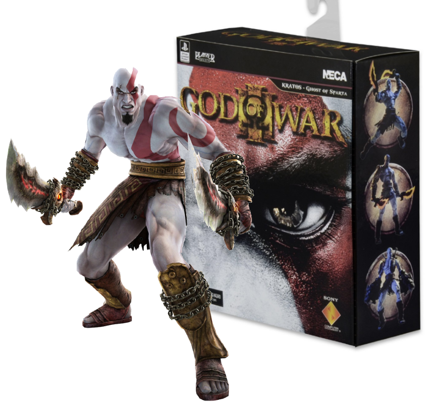 Статуэтка NECA God of War Kratos - Ghost of Sparta 18 см (GoW 27.05) - фото 4