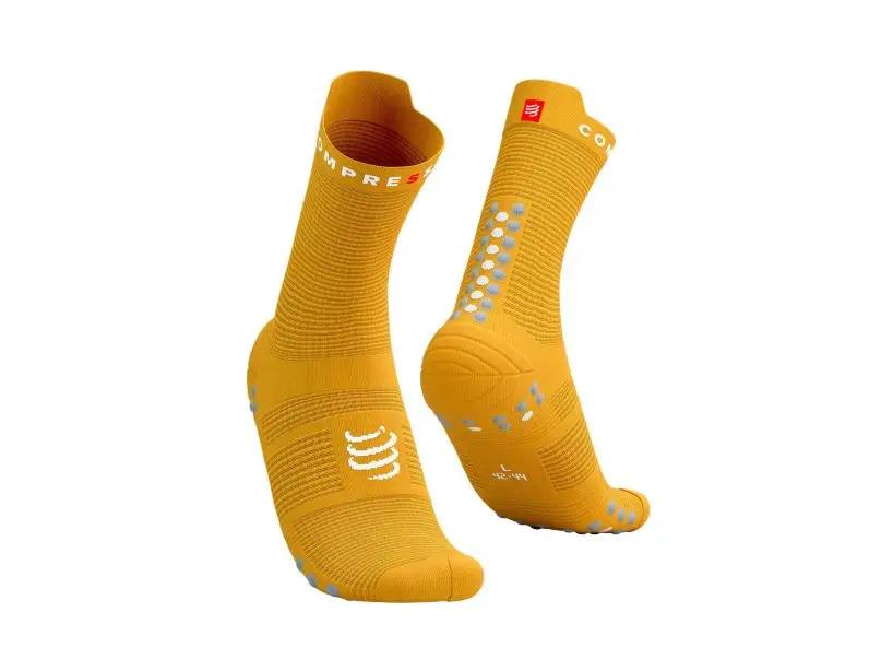 Носки спортивные компрессионные Pro Racing Socks V4.0 Run High T1 р. 36-39 Citrus/Alloy (12333639)