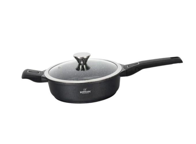 Сковорода Bohmann гранитное покрытие съемные ручки 28 см (564ca045)