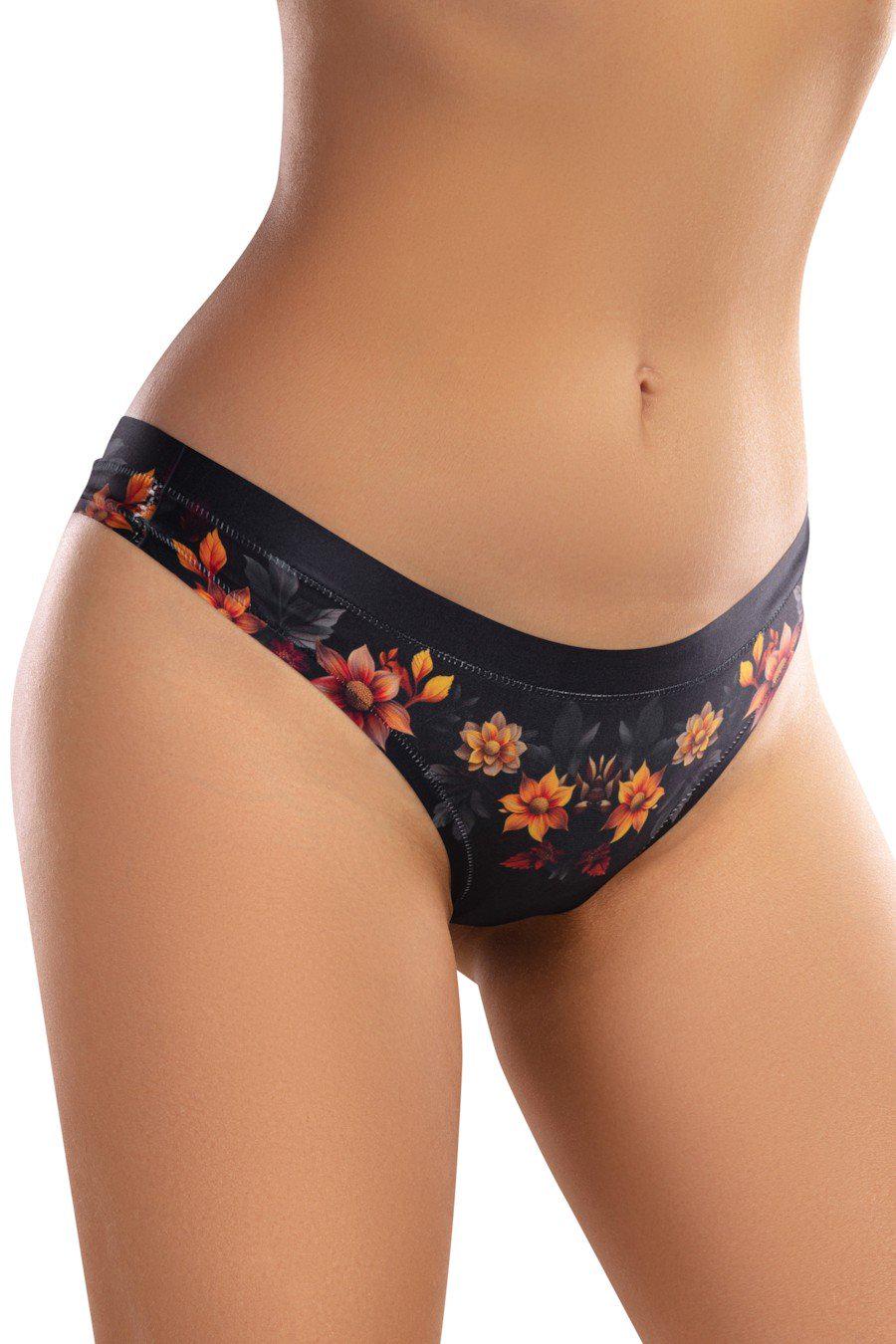 Трусики женские Mememe с лазерной обработкой края стринг S Разноцветный (90275-63424-80)