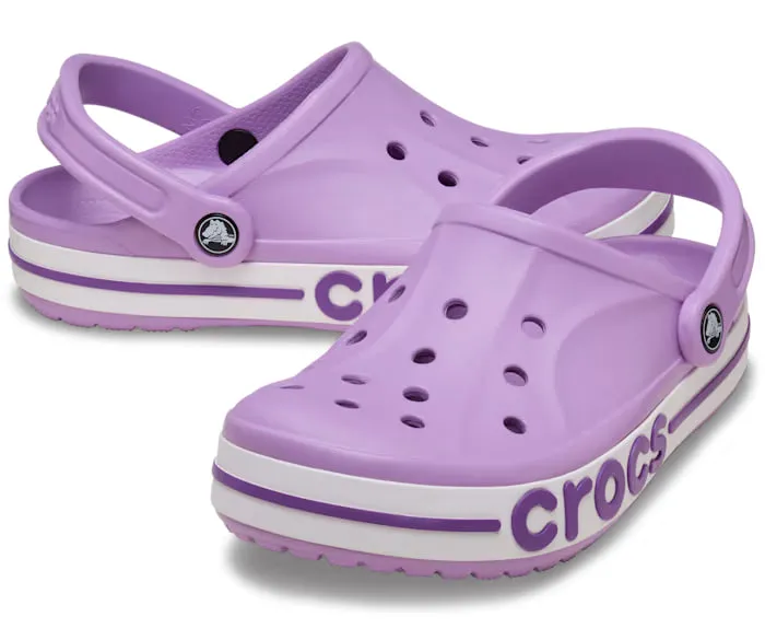 Сабо жіночі Crocs Bayaband Clog Orchid р. 39-40 Бузковий (19033)