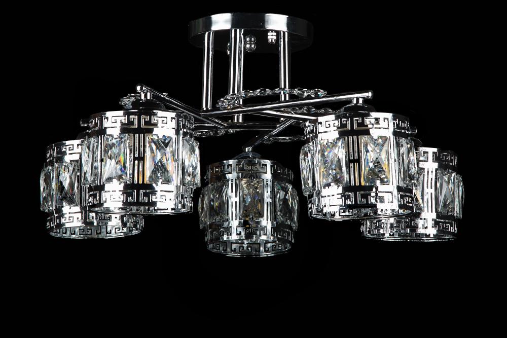 Люстра с плафонами Ray L7302A/5 CR (IR006541) Люстра с плафонами Ray L7302A/5 CR (IR006541)