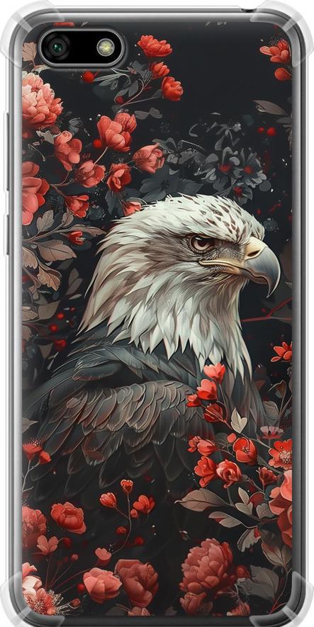 Чехол на Huawei Honor 7A Цветочный страж (6102sp-1805-42517)