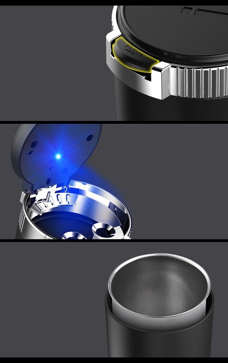 Попільничка автомобільна ZHEJIANG з підсвічуванням (03940) - фото 5