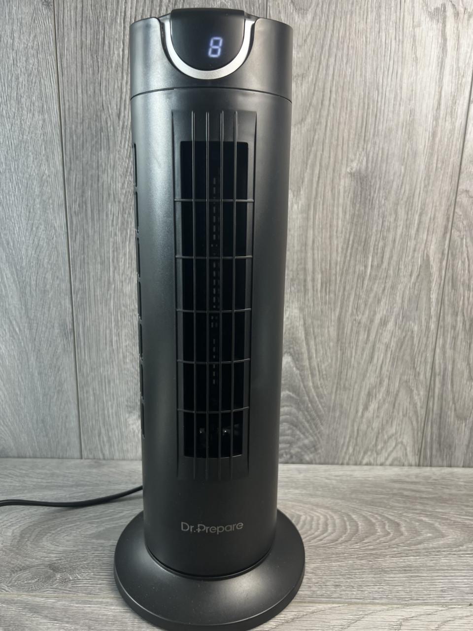 Вентилятор башенный Dr.Prepare для спальни и офиса 8 скоростей пульт и таймер 25 дБ