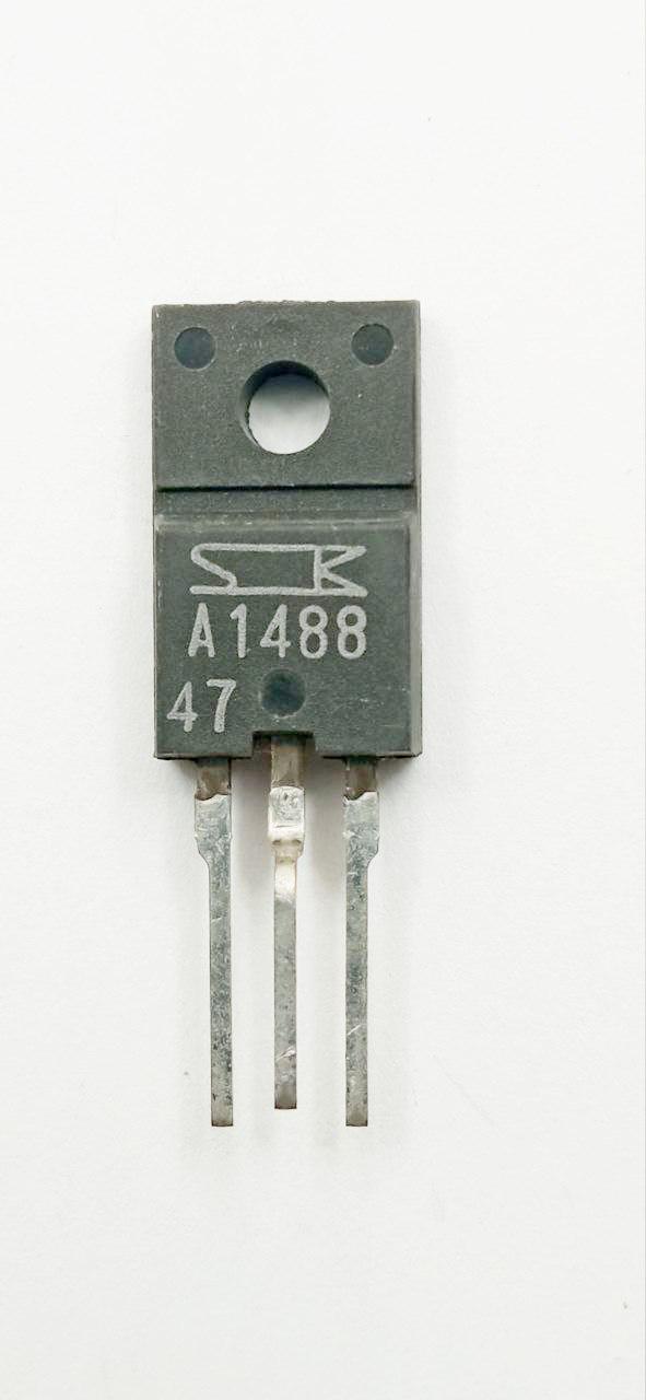 Транзистор 2SA1488 pnp 60V 4A 25W 15MHz h21>40 TO-220FP (33820)
