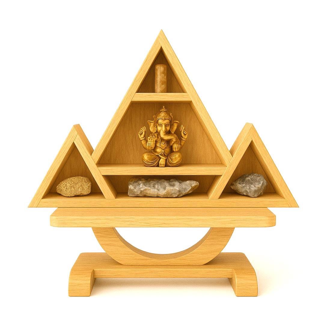 Алтарь для медитации из дерева Каминир Карри (ЛАТ-006203)