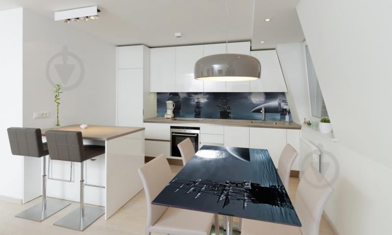 Наклейка виниловая на стол Zatarga «Ночные Корабли» 650х1200 мм Z180781/1st