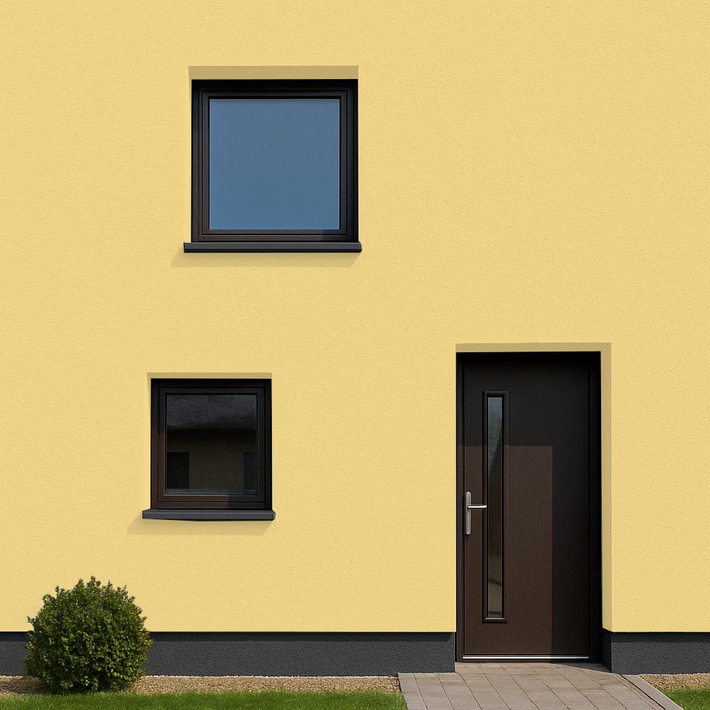 Фарба фасадна силіконова SkyLine Силіконфасад 5 л 1030-Y10R Тералін (2596460450) - фото 3 Фарба фасадна силіконова SkyLine Силіконфасад 5 л 1030-Y10R Тералін (2596460450) - фото 3