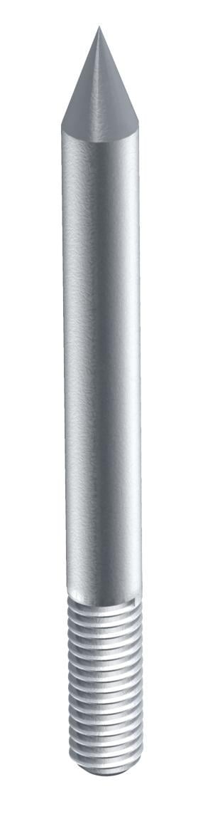 Наконечник молниеприемника OBO Bettermann 101 ISP М10 110 мм алюминий (5408458)