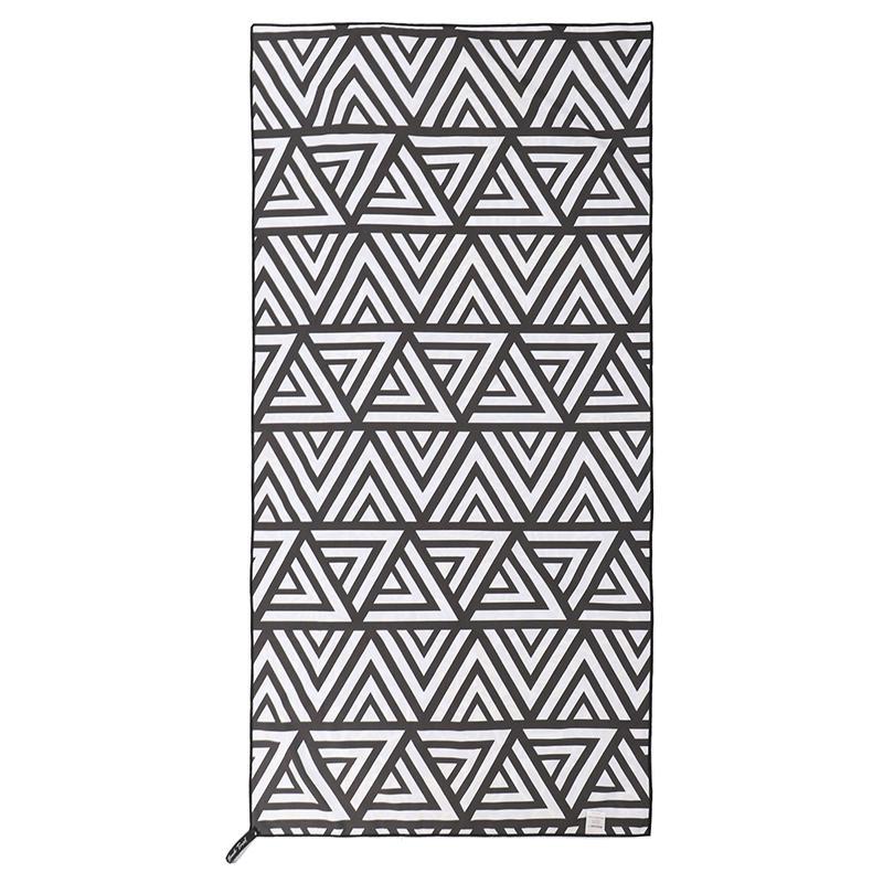 Полотенца спортивные Flower Beach Towel T-PBT Фиолетово-белый (33508379) - фото 5