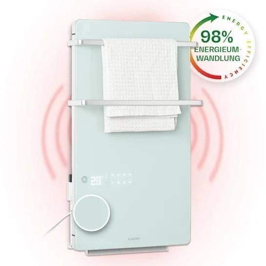 Инфракрасный обогреватель для ванной комнаты KLARSTEIN Hot Spot Crystal Flow LED (10035035) - фото 10