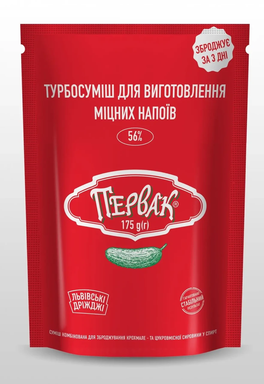 Суміш дріжджова Турбо Первак 185 г (2330135967)