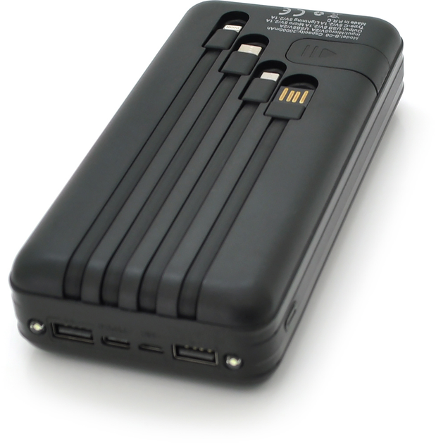 Повербанк Protech-B06 2USB 30000 mAh Черный (26252324) Повербанк Protech-B06 2USB 30000 mAh Черный (26252324)