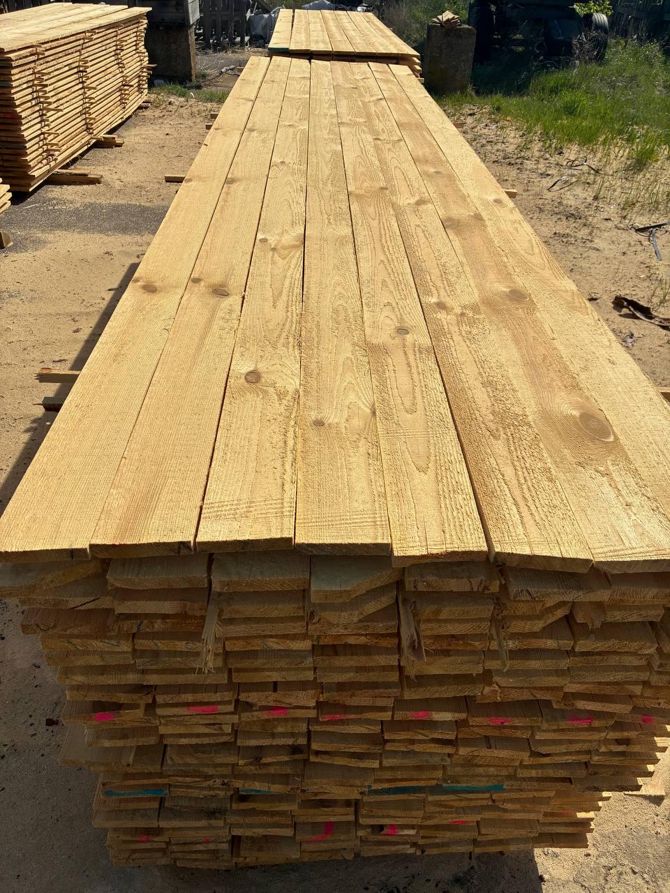 Дошка соснова обрізна сорт 1 40х150х3000 мм (26438460) - фото 2