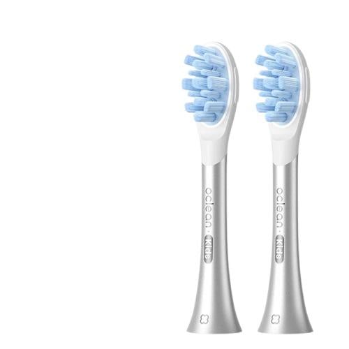 Насадка для зубной щетки Oclean Toothbrush Head for Onе SE Air X F1/Z1/X10 Brush Head Kids P3K7 2 шт. Silver/Blue Насадка для зубной щетки Oclean Toothbrush Head for Onе SE Air X F1/Z1/X10 Brush Head Kids P3K7 2 шт. Silver/Blue