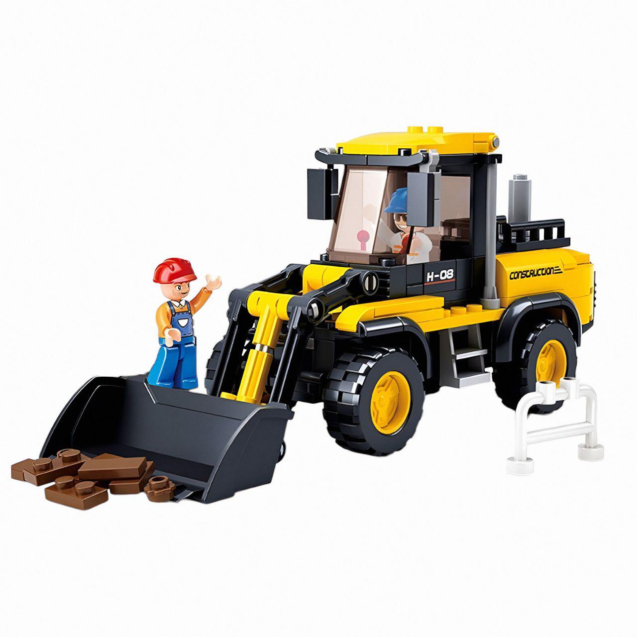 Конструктор Sluban Бульдозер M38-B0538 212 дет. Разноцветный (27489667)