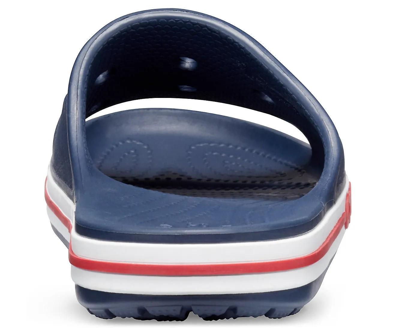 Шлепанцы Crocs Bayaband Slide M12 р. 45 29,5 см Navy/Pepper (2053924) - фото 6 Шлепанцы Crocs Bayaband Slide M12 р. 45 29,5 см Navy/Pepper (2053924) - фото 6
