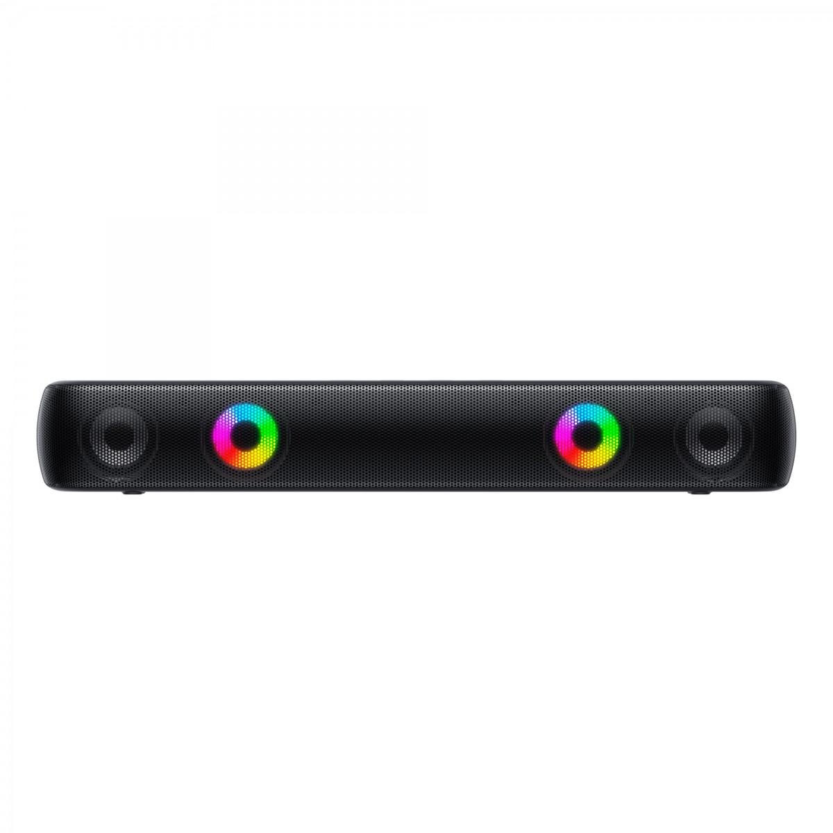 Портативная колонка Havit HV-SK854BT 10W RGB Black - фото 2