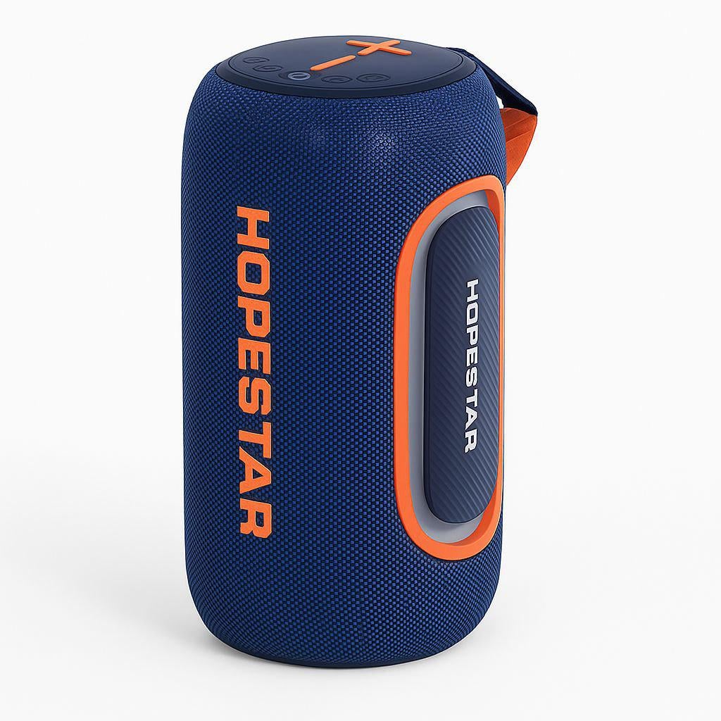 Колонка FG240430015Q пластик світлові ефекти MP3 25x11x11 см 6000 мА·г 50 Вт Синій (26814422)