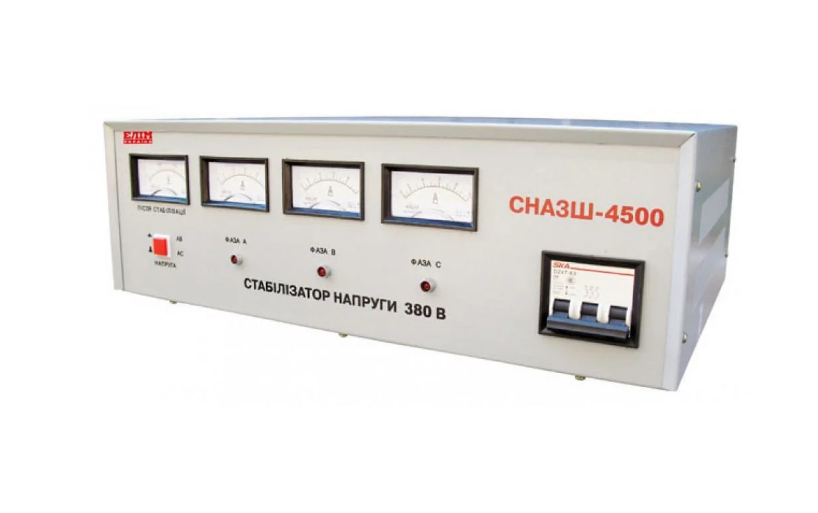 Стабілізатор напруги сервомоторний Elim-Україна СНА3Ш4,5К (29924239)