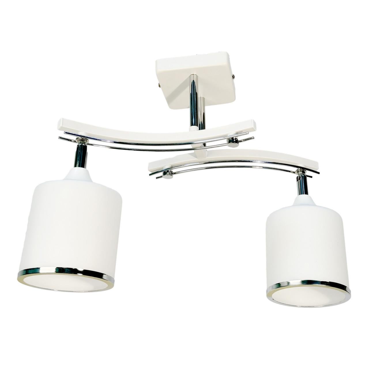 Люстра потолочная Numina на 2 плафона Белый (3-N1436/2 WH)