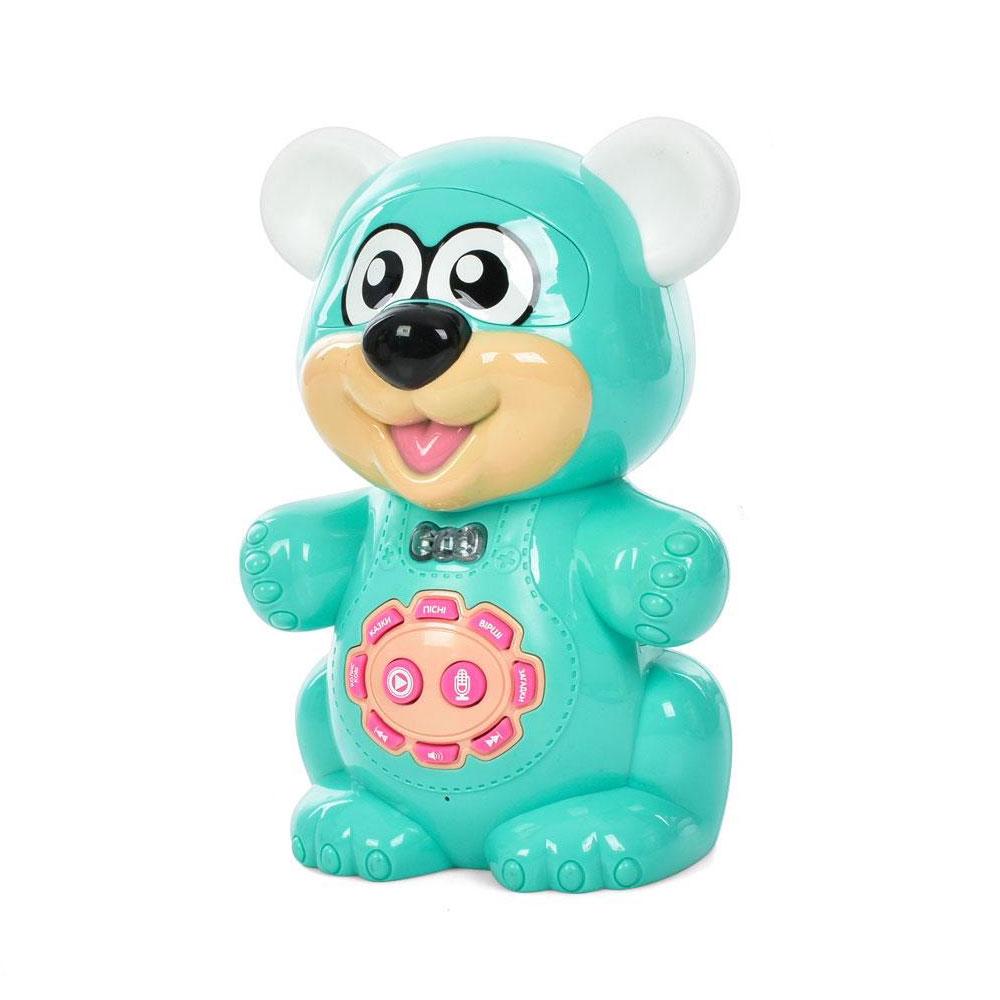 Интерактивная игрушка сенсорная Limo Toy FT 0043 AB Медвежонок сказка на украинском языке (FT 0043 AB)