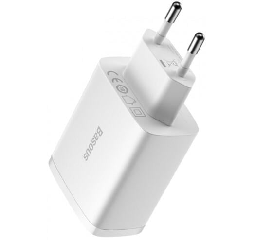 Зарядное устройство для Baseus Compact Charger 3U 17 W White (CCXJ020102) - фото 4