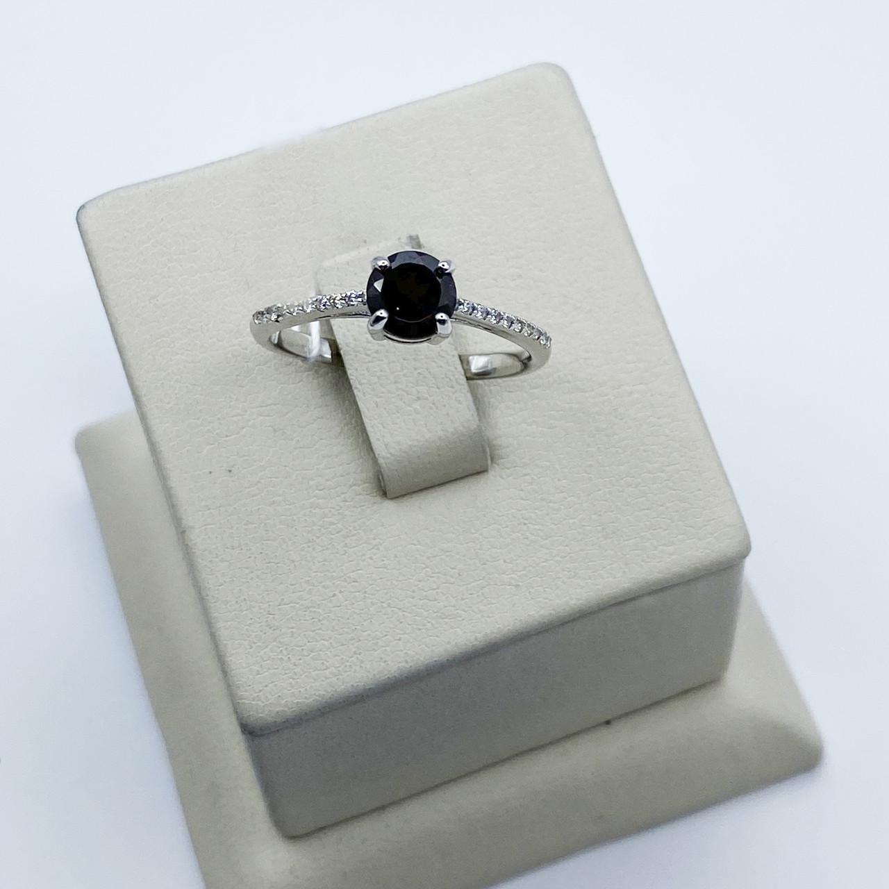 Кольцо серебряное с гранатом р. 17 1,75 г (2030688839)