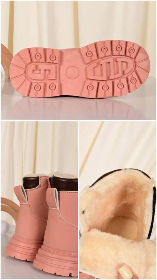 Черевики дитячі Red Sun LD613 зимові р. 33 Рожевий (30668734) - фото 3 Черевики дитячі Red Sun LD613 зимові р. 33 Рожевий (30668734) - фото 3