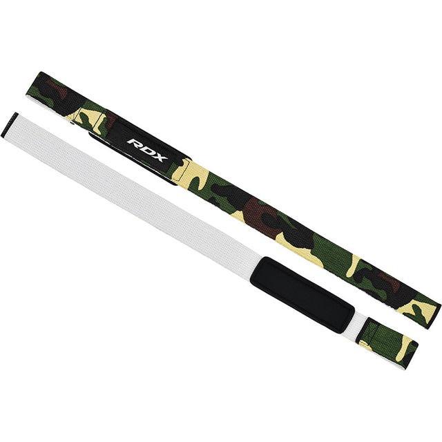 Лямки для тяги RDX W1 Gym Single Strap Plus Camo Green (WAN-W1CGN+) - фото 4