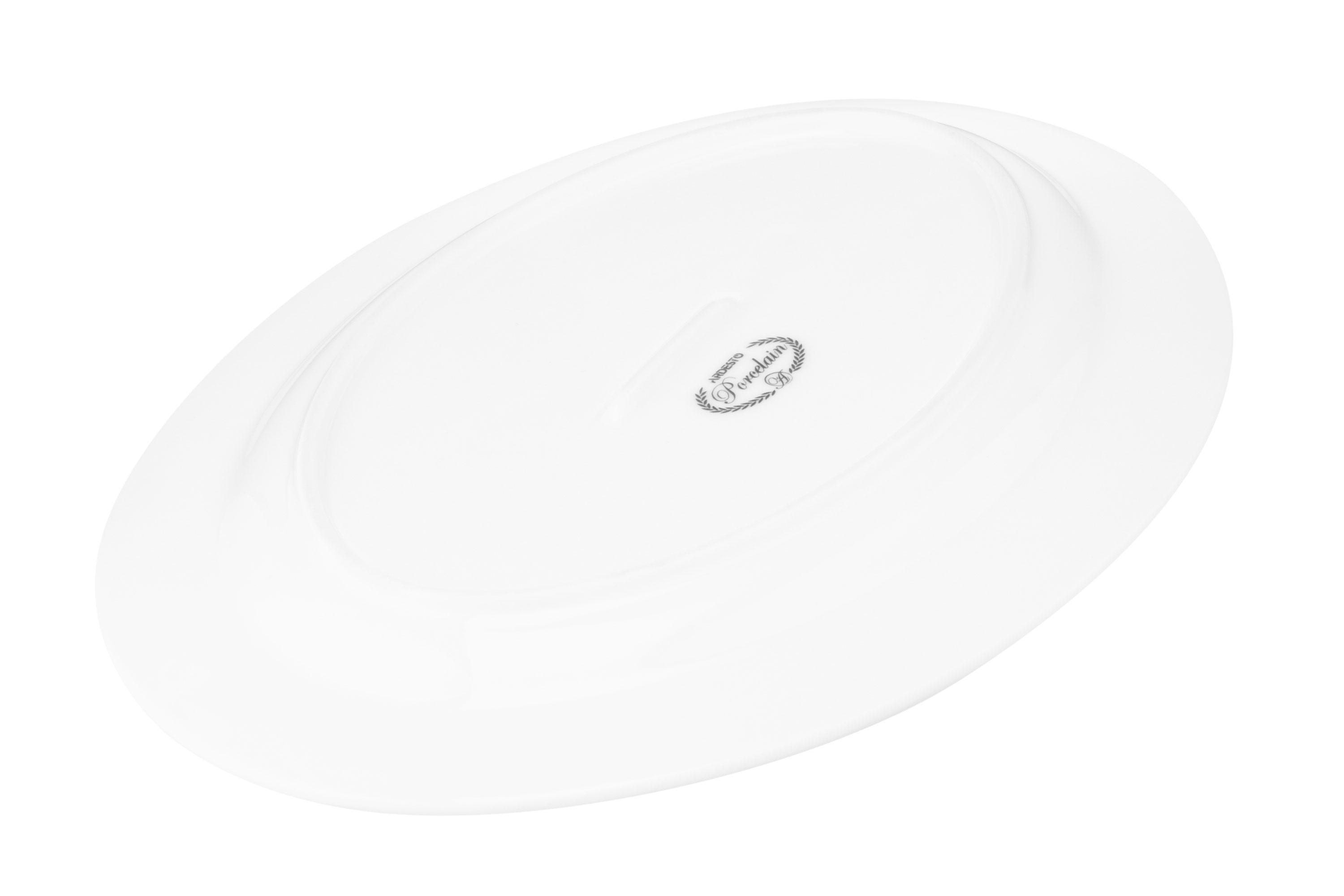 Блюдо овальне Ardesto Prato порцеляна 25х17,5 см (ERC-AR3606P) - фото 4 Блюдо овальне Ardesto Prato порцеляна 25х17,5 см (ERC-AR3606P) - фото 4