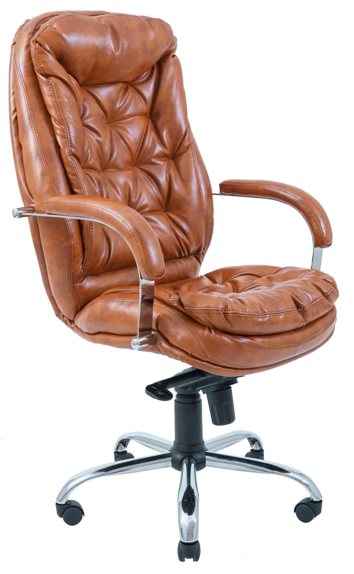 Офисное кресло руководителя Richman Венеция Мадрас М3 MultiBlock Коричневый (6013ee2cee03ef61f515ddb7)