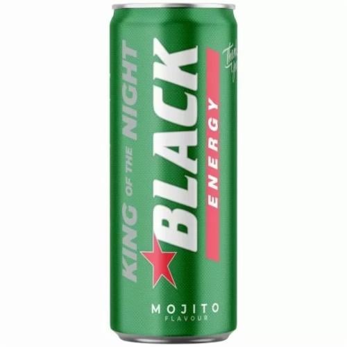 Напиток энергетический Black Energy Mojito ж/б 250 мл (03370)