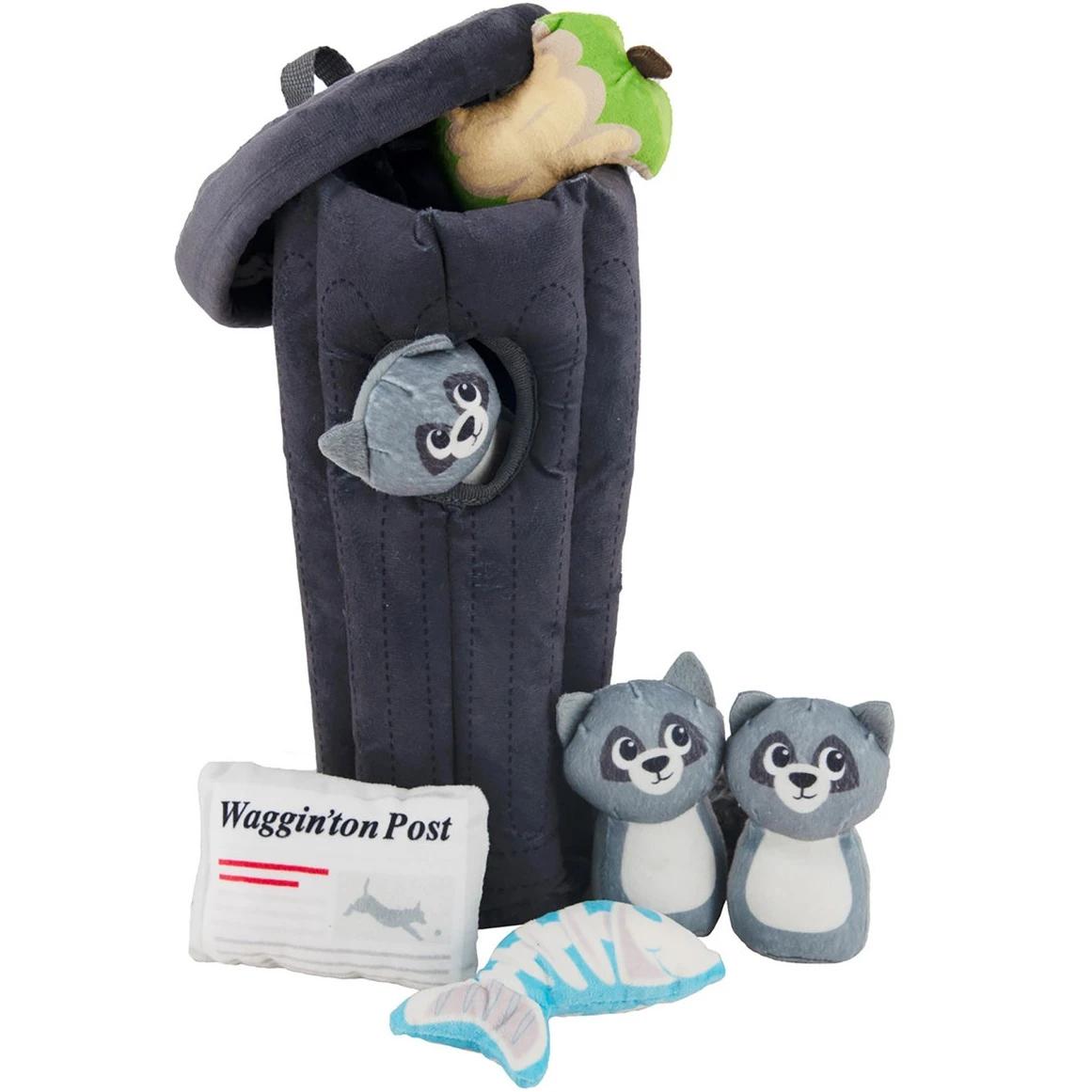 Игрушка интерактивная для собак OUTWARD HOUND Hide A Raccoon 18x32x18 см (oh70498)