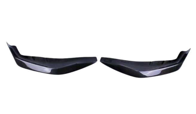 Накладки на бампер передний DDCarbon Flap V3 для M-Sport 2017-2020/BMW 5 G30/31 2017-2023 гг. натуральный карбон (137857)
