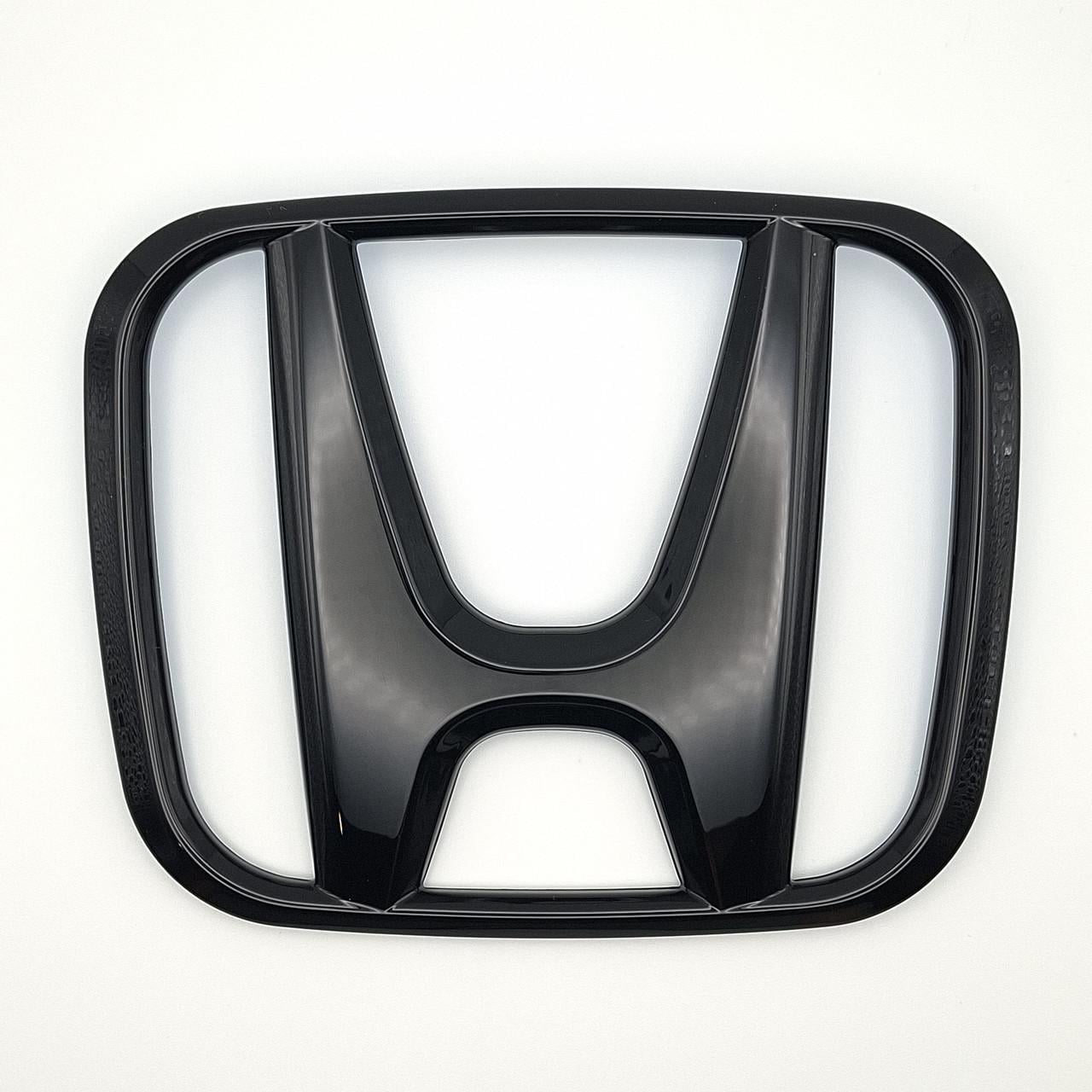 Эмблема Honda ABS 136х111 мм Черный глянцевый (75701-SLJ-003)