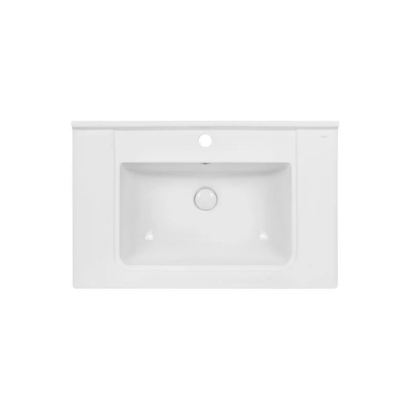 Раковина Q-tap Albatross Q с донным клапаном White (QT01115080QW)