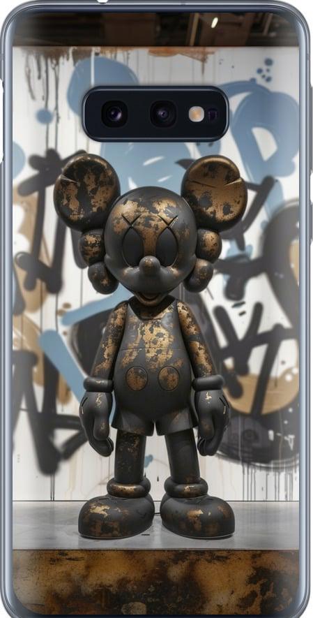 Чехол на Samsung Galaxy S10e Bronze kaws v2 (6098u-1646-42517)