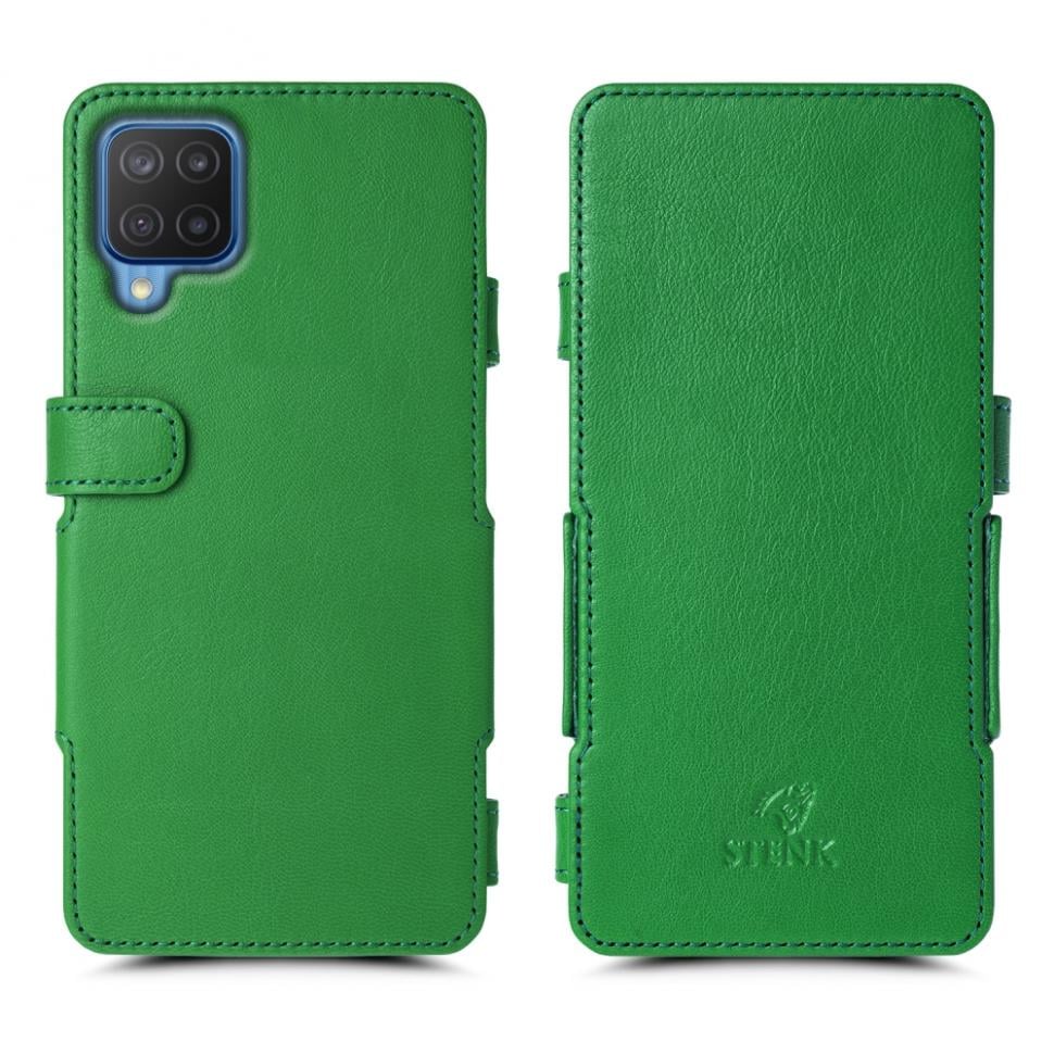 Чехол книжка Stenk Prime для Samsung Galaxy M12 Зеленый (69113)